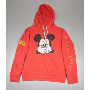 Disney X Neff Hoodie Mens‎ Medium. Uh Oh VTG Mickey Mouse Pullover Sweatshirt
